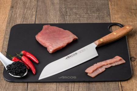 Нож японский Santoku 19см NORDIKA детальная картинка 