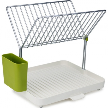 Сушилка для посуды и столовых приборов 2-уровневая со сливом Y-rack - 85083 Joseph Joseph детальная картинка 