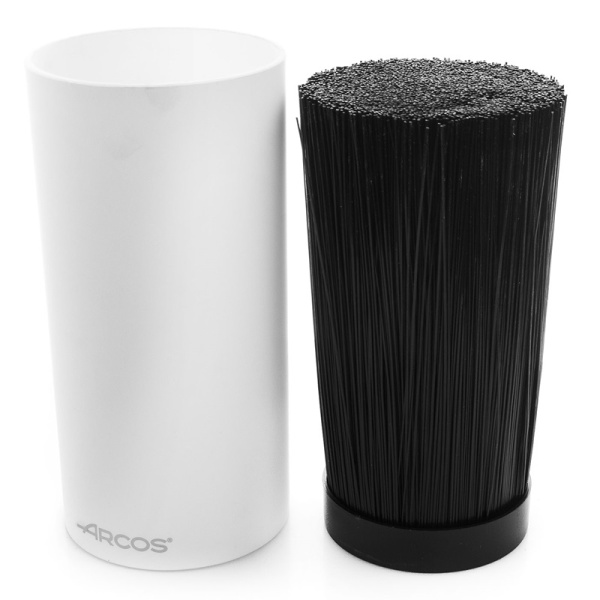 Фото Подставка для ножей круглая TACO белая Ø11x(h)22.5см