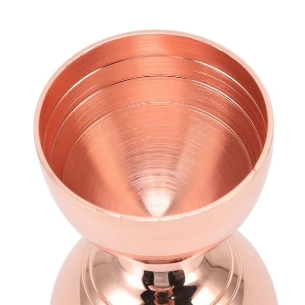 Фото Джиггер фигурный 30/60мл Slim Waist Profi-Chef медный цвет