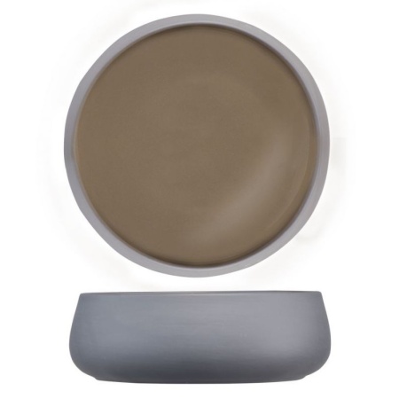 Салатник Ø16см IOWA серо-коричневый детальная картинка 