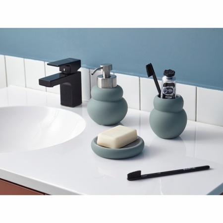 Диспенсер для жидкого мыла 420мл Markl зеленый детальная картинка 