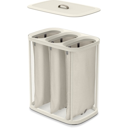 Корзина для белья Tota Trio 90л Ecru - 50021 Joseph Joseph детальная картинка 