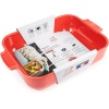Емкость прямоугольная для запекания APPOLIA 32см RED детальная картинка 