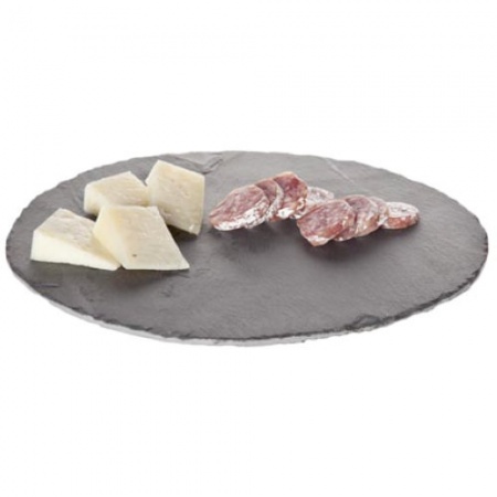 Доска сервировочная Ø21см сланец Cosy&Trendy детальная картинка 