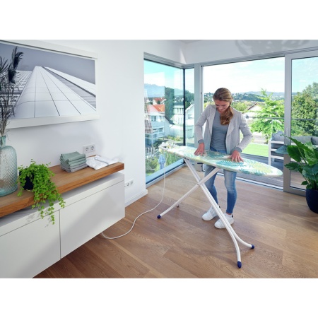 Доска гладильная AirBoard M 120х38см Compact Plus Jungle детальная картинка 