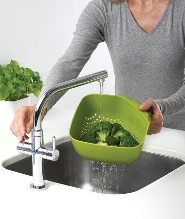 Дуршлаг Square зеленый - 40088 Joseph Joseph детальная картинка 