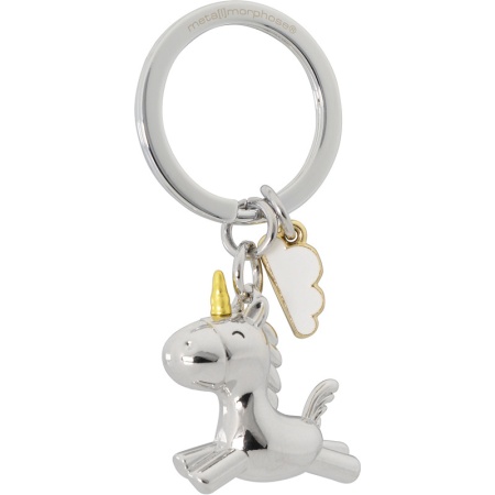 Брелок для ключей "Летающий единорог и облако" детальная картинка 