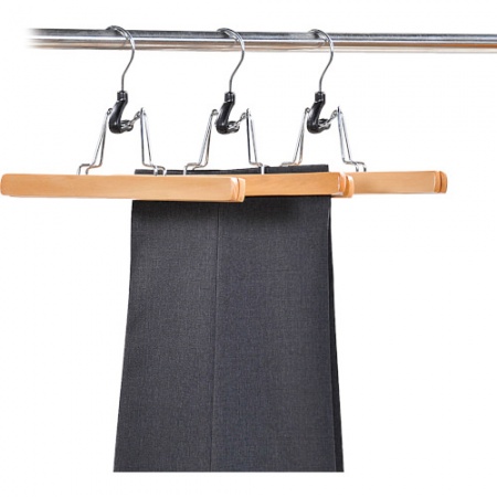 Вешалка для одежды 25х2.3см 3шт детальная картинка 