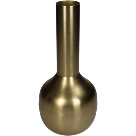 Ваза для цветов Aluminum Gold 11.5x11.5x25.5см детальная картинка 