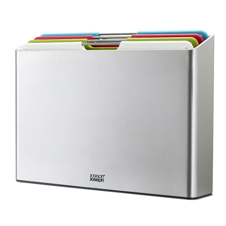 Набор разделочных досок 34x24см Folio Large серебристый - 60185 Joseph Joseph детальная картинка 