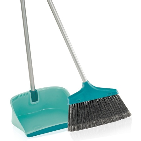 Щетка с совком на длинной ручке Classic 90см детальная картинка 