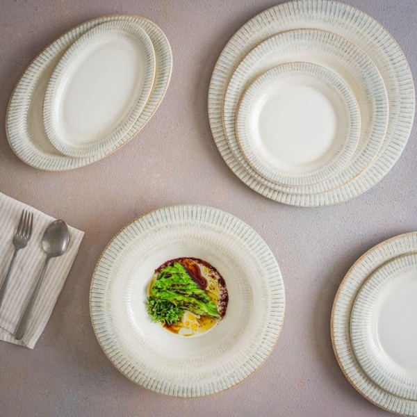 Фото Блюдо, тарелка овальная 31x24см GALATA Moove