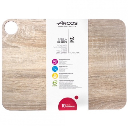 Доска разделочная 38x28см NATURAL – Arcos детальная картинка 
