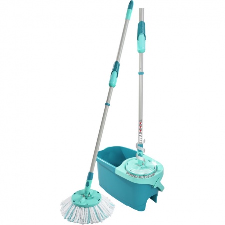 Комплект для уборки Clean Twist Ergo Disc Mop ведро 6л с отжимом и моп детальная картинка 