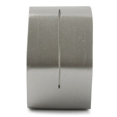 Набор колец для салфеток 5см CENTRO hexagonal silver, 4шт детальная картинка 