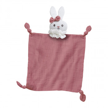 Фото Мягкая игрушка для детей - кролик, 22x34.5x3.5см, Petit Carrousel
