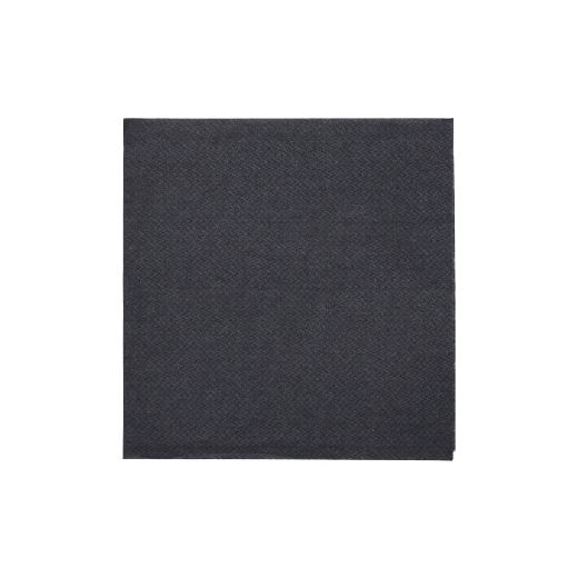 Салфетка DAILY Collection 2сл 1/4 24x24см черная, 150шт детальная картинка 