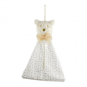 Фото Мягкая игрушка - сумка для детей - кошка, 25x26x13см, Petit Carrousel