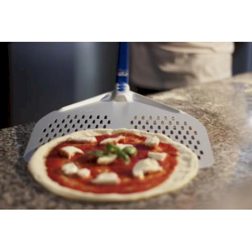 Лопата для пиццы перфорированная 45х45х60см детальная картинка 