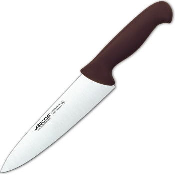 Фото Нож поварской 20см шеф нож 2900 коричневый