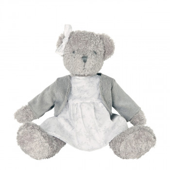 Фото Мягкая игрушка для детей - мишка Мари, 15x30см, Petit Carrousel