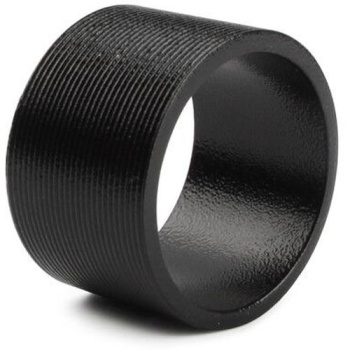 Фото Набор колец для салфеток Ø4x(h)2.5см CENTRO lined black, 4шт