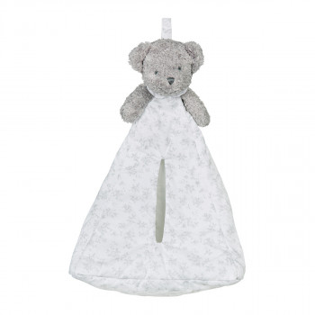 Фото Мягкая игрушка - сумка для детей - мишка, 25x26x13см, Petit Carrousel