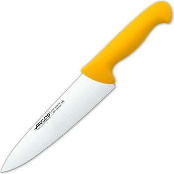 Фото Нож поварской 20см шеф нож 2900 желтый
