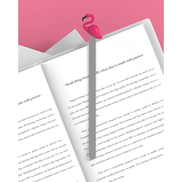Фото Закладка для книг "Фламинго"
