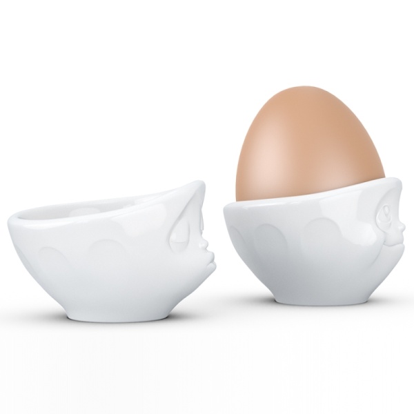 Набор подставок для яиц Tassen Kissing&Dreamy, 2шт, белый детальная картинка 