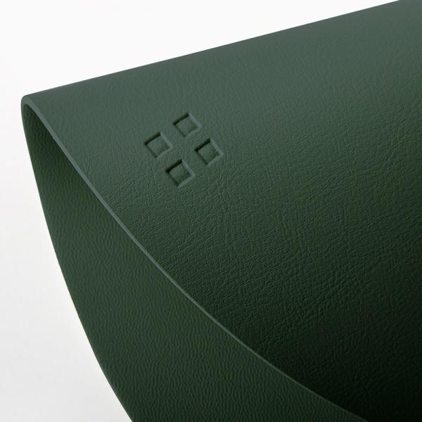 Плейсмат круглый ø38см PVC зеленый детальная картинка 