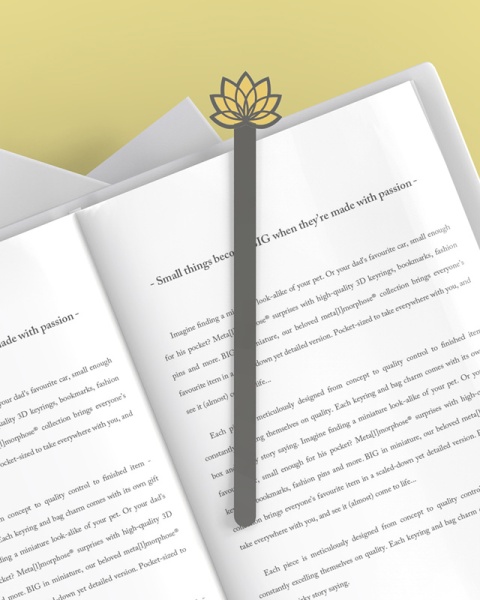 Фото Закладка для книг "Цветок лотоса"