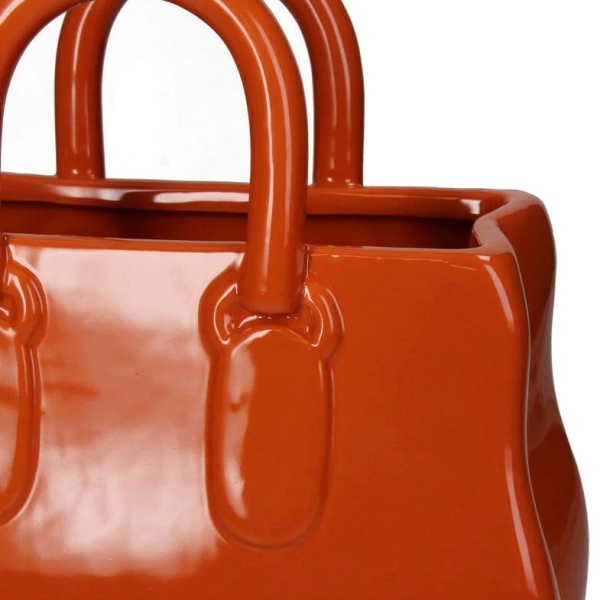 Ваза для цветов "Shopping Bag" - 25.5x14x25см детальная картинка 