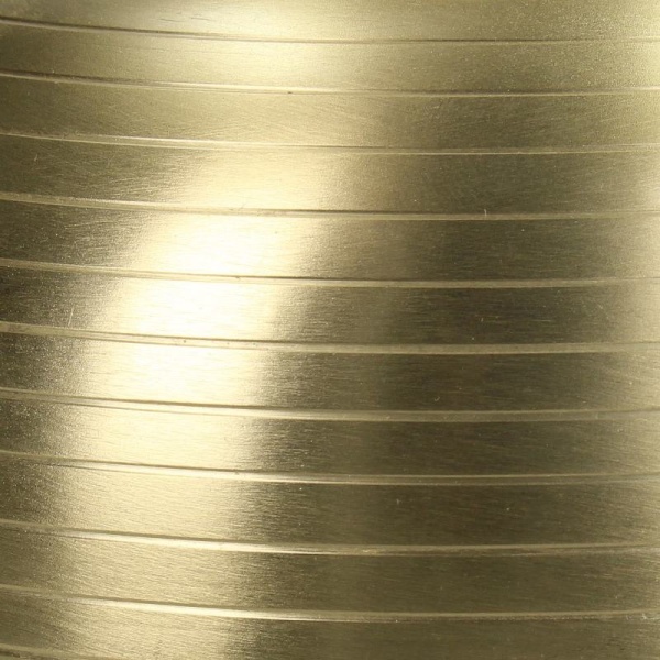 Ваза для цветов Aluminum Gold 15.2x15.2x16см детальная картинка 