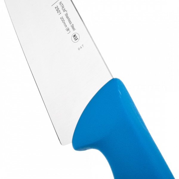 Фото Нож поварской 20см шеф нож 2900 синий