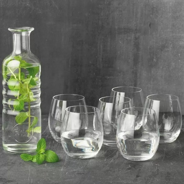 Фото Набор Hydrosoммelier: 6 стаканов для воды 400мл и графин 750мл