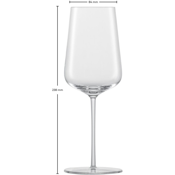 Набор бокалов для белого вина 487мл VERVINO Chardonnay, 2шт детальная картинка 