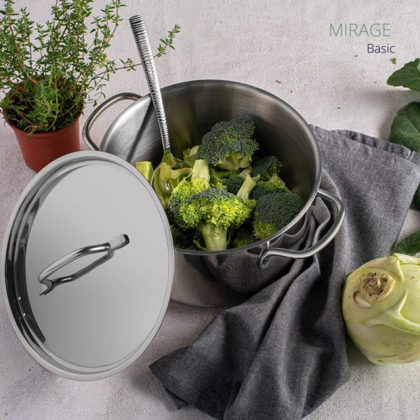 Фото Набор посуды Mirage – 4 предмета – 3 кастрюли и сотейник