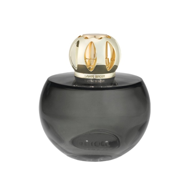Фото Подарочный набор «‎Волшебство» серая лампа Берже с ароматом «Амбровая вуаль» (Amber Powder) 250мл
